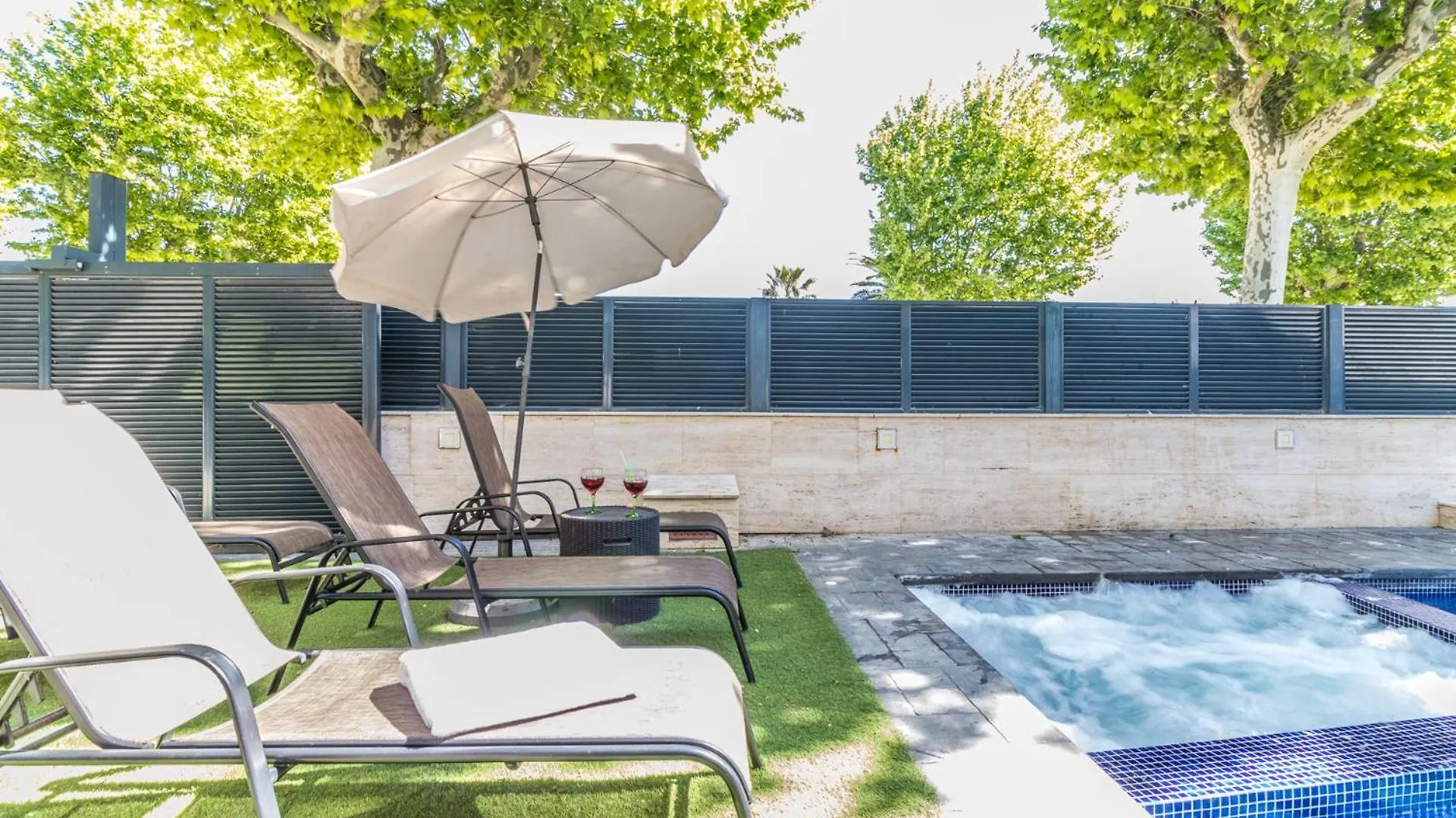 Prázdninový dům Villa De Lujo. Piscina Con Jacuzzi. Empuriabrava Španělsko